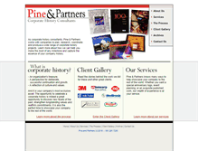 Tablet Screenshot of pineandpartners.com